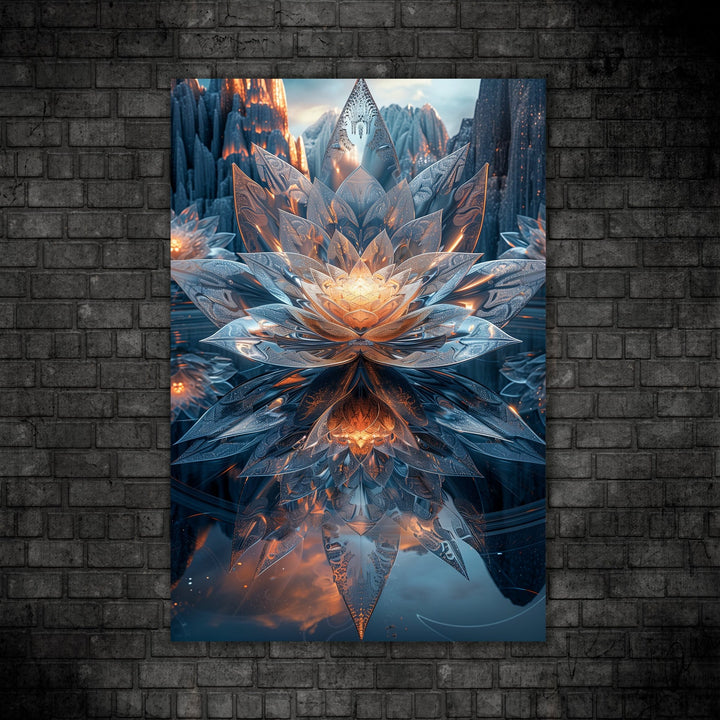 Metal mix abstract artwork