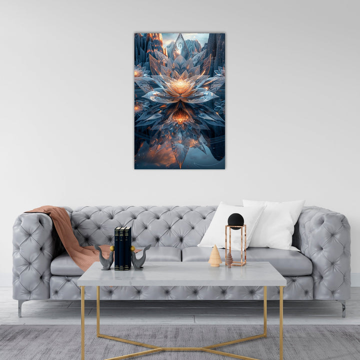 Metal mix abstract artwork